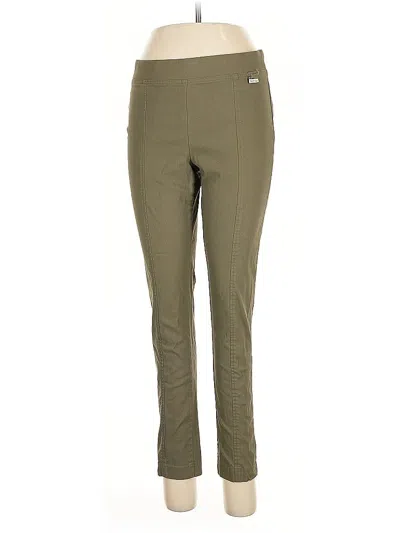 Pre-owned Calvin Klein Casual Pants In Green