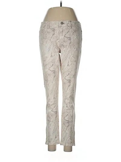 Pre-owned Calvin Klein Casual Pants In Ivory