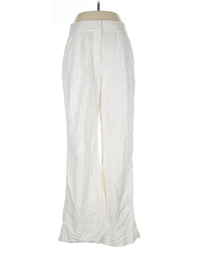 Pre-owned Calvin Klein Casual Pants In Ivory