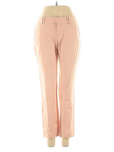 Pre-owned Calvin Klein Casual Pants In Pink