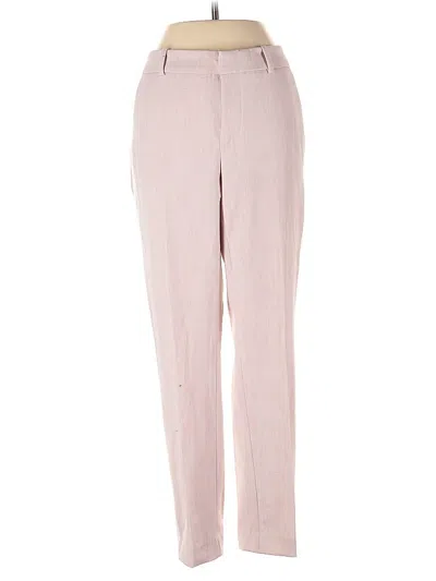 Pre-owned Calvin Klein Casual Pants In Pink