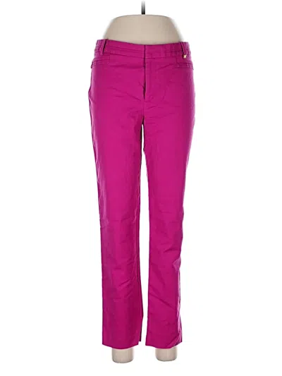 Pre-owned Calvin Klein Casual Pants In Pink