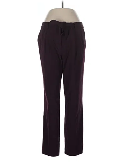 Pre-owned Calvin Klein Casual Pants In Purple