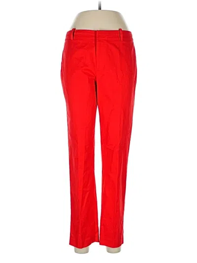 Pre-owned Calvin Klein Casual Pants In Red