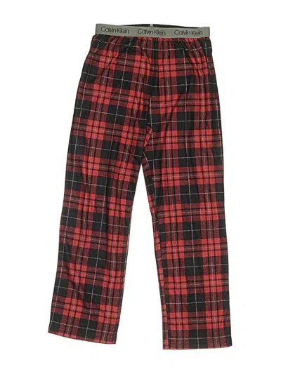 Pre-owned Calvin Klein Kids' Casual Pants In Red