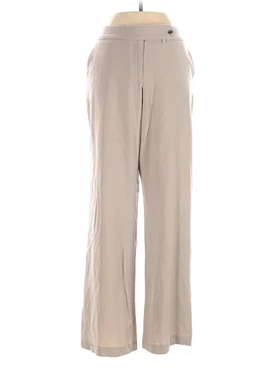 Pre-owned Calvin Klein Casual Pants In Tan