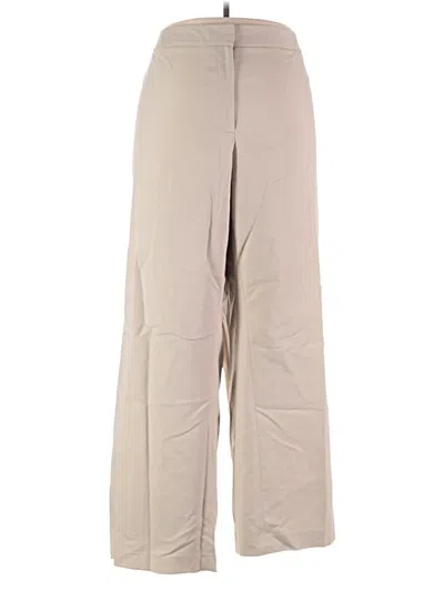 Pre-owned Calvin Klein Casual Pants In Tan