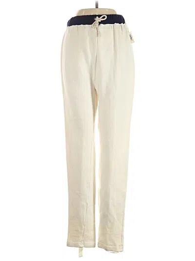 Pre-owned Calvin Klein Casual Pants In White