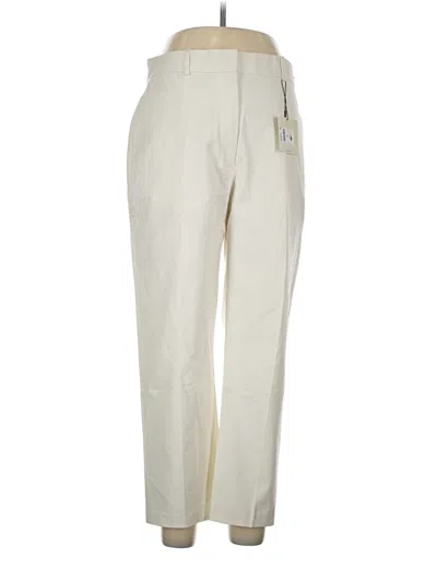 Pre-owned Calvin Klein Casual Pants In White