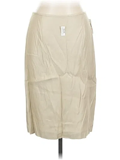 Pre-owned Calvin Klein Casual Skirt In Brown