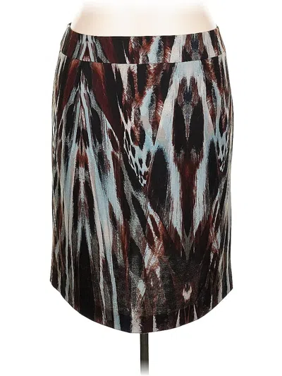 Pre-owned Calvin Klein Casual Skirt In Brown