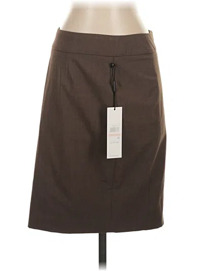 Calvin Klein Casual Skirt In Brown