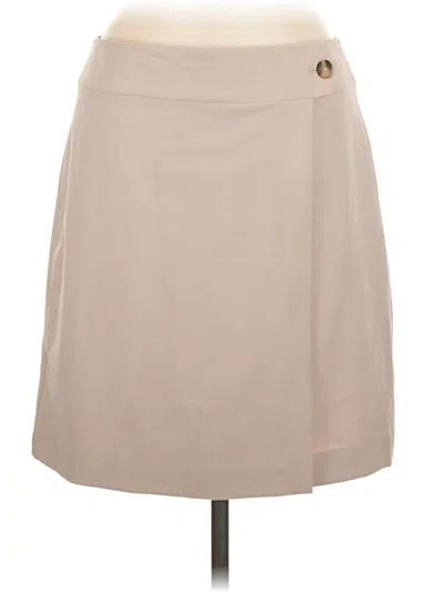 Pre-owned Calvin Klein Casual Skirt In Brown