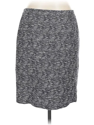 Pre-owned Calvin Klein Casual Skirt In Gray