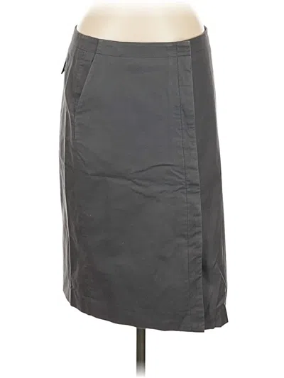 Pre-owned Calvin Klein Casual Skirt In Gray