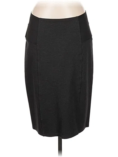Pre-owned Calvin Klein Casual Skirt In Gray