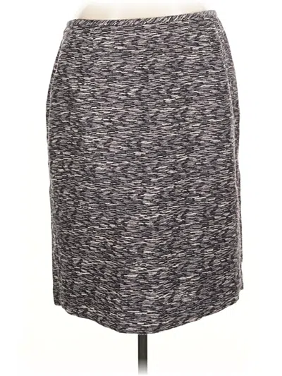 Pre-owned Calvin Klein Casual Skirt In Gray
