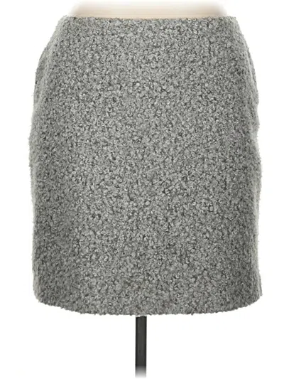 Pre-owned Calvin Klein Casual Skirt In Gray