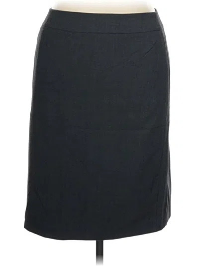 Pre-owned Calvin Klein Casual Skirt In Gray