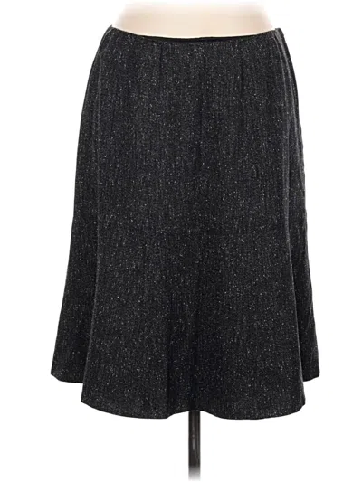 Pre-owned Calvin Klein Casual Skirt In Gray