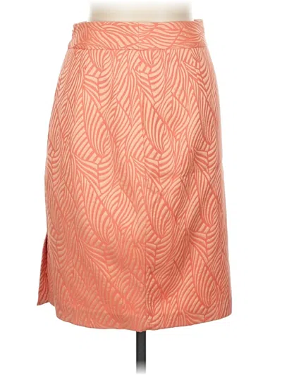 Pre-owned Calvin Klein Casual Skirt In Orange