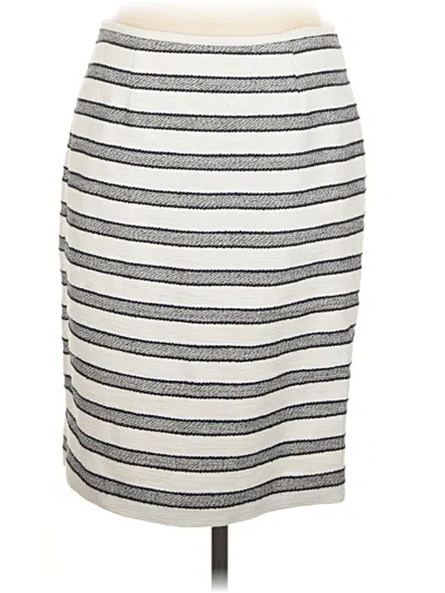 Pre-owned Calvin Klein Casual Skirt In White