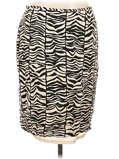 Pre-owned Calvin Klein Casual Skirt In White