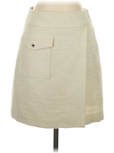 Pre-owned Calvin Klein Casual Skirt In White