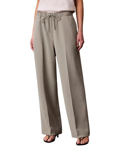 Calvin Klein Casual Twill Pant In Gray