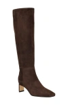 Calvin Klein Caterine Knee High Boot In Brown