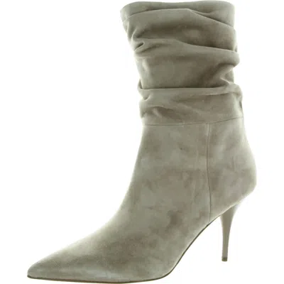 Calvin Klein Cerine Womens Suede Mid-calf Ankle Boots