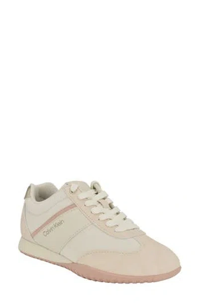 Calvin Klein Charlian Sneaker In Light Natural