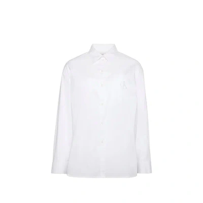 Calvin Klein Chemise Droite In White