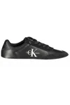 Calvin Klein Sleek Lace-up Sneakers With Contrasting Women's Details