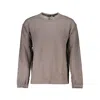 Calvin Klein Chic Brown Brushed Logo Sweatshirt
