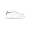 Calvin Klein Chic White Sneakers With Contrast Details