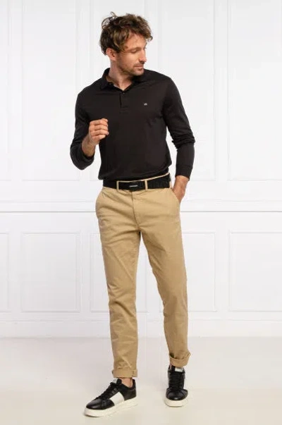 Calvin Klein Chino Pants In Black