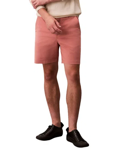 Calvin Klein Chino Short In Red