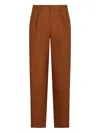 Calvin Klein Slim Fit Chino Trousers In Braun
