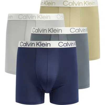 Calvin Klein Chromatic 4-pack Boxer Briefs In Multi