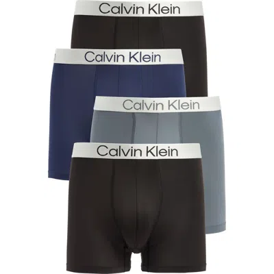 Calvin Klein Chromatic 4-pack Boxer Briefs In Multi
