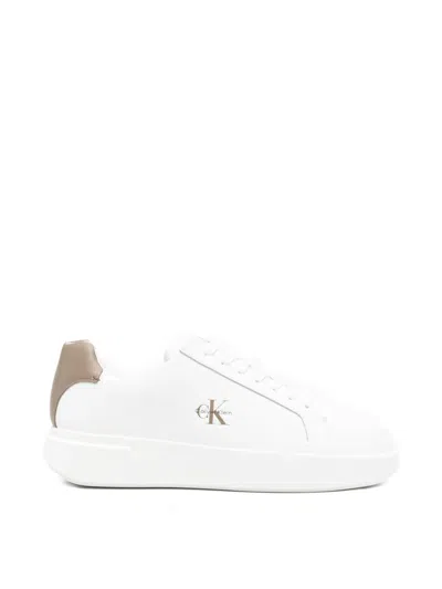 Calvin Klein Chunky Cupsole Sneakers In Multi