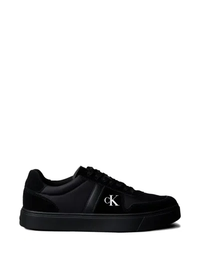 Calvin Klein Ck Baseline Sneakers In Black