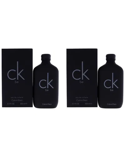 Calvin Klein Ck Be 3.4 oz Edt Spray Pack Of 2