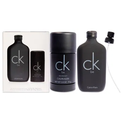 Calvin Klein Ck Be By  For Unisex - 2 Pc Gift Set 6.7oz Edt Spray, 2.6oz Deodorant Stick In Multi