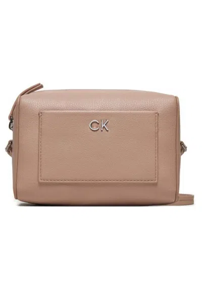 Calvin Klein Ck Daily Camera Bag Pebble In Beige