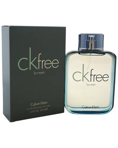 Calvin Klein Ck Free Men's 3.4oz Eau De Toilette Spray