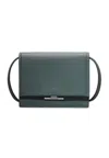 Calvin Klein Ck Linear Crossbody Bag_saffiano In Verde