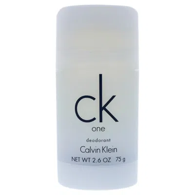 Calvin Klein Ck One /  Deodorant Stick 2.6 oz (u) In Green,pink,yellow