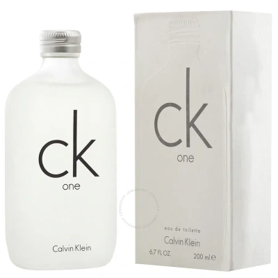 Calvin Klein Ck One /  Edt Pour / Spray 6.7 oz (200 Ml) (u) In Green